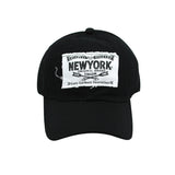 Yankee Baseball Cap Letter Patch Soft Top Cotton Baseball Cap
