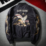 Varsity Jacket Embroidered Bomber Jacket Baseball Uniform