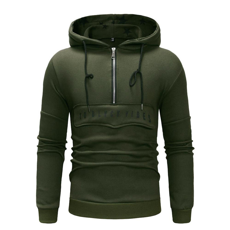 Tactics Style Men Sweatshirts&Hoodies Fall Winter Fashion Printed Men's Casual Hoodie Coat