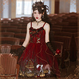 Gothic Lolita Harajuku Style Clothing Rotten Forest JSK Retro Small Skirt