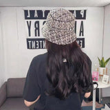 Yankee and Dogers Bucket Hat Autumn and Winter Women's Bucket Hat Embroidered Sun Hat