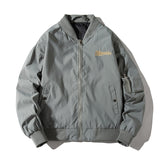 Varsity Jacket Embroidered Jacket Casual Stand Collar Baseball Uniform