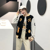 Yankees Letter Jacket Spring and Autumn Baseball Uniform Casual Jacket Student