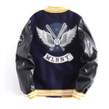 Yankees Letter Jacket Spring and Autumn Baseball Uniform Stitching Embroidery Flight Jacket Men and Women