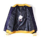 Yankees Letter Jacket Spring and Autumn Baseball Uniform Stitching Embroidery Flight Jacket Men and Women