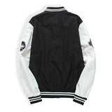 Yankees Letter Jacket Spring/Summer Men's and Women's Baseball Uniform Casual Patchwork Jacket Student All-Matching Jacket