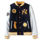 Yankees Letter Jacket Spring and Autumn Baseball Uniform Casual Jacket Student