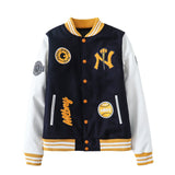 Yankees Letter Jacket Spring and Autumn Baseball Uniform Casual Jacket Student