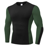 Moisture Wicking Shirts Men's Pro Fitness Quick-Drying Long Sleeve Sports Running Fitness Clothes T-shirt