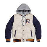 Yankee Letter Man Jacket Outfit Senior Jackets Varsity Baseball College Coat Winter Loose Jacket Coat Coat