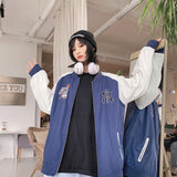 Yankees Letter Jacket Spring and Summer Men's and Women's Baseball Uniform Letter Embroidery Color Matching Short Coat
