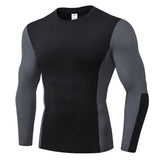 Moisture Wicking Shirts Men's Pro Fitness Quick-Drying Long Sleeve Sports Running Fitness Clothes T-shirt