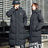 Yankees Winter Hooded Men and Women Thickened Baggy Coat