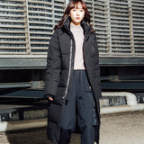 Yankees Winter Hooded Men and Women Thickened Baggy Coat