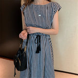 Work Dresses for Teachers Summer Loose Large Size Midi Dress