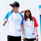 Yankees T Shirt Short Sleeve T-shirt Loose Printed Street Hip-Hop Men and Women Casual