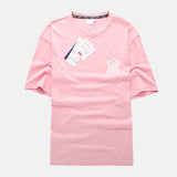 Yankees T Shirt Summer Large Size Short Sleeve T-shirt Top Cotton