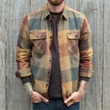 Work Shirts Short Sleeve Shirt Cardigan Men's Coat