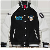 Letterman Jacket Outfit Senior Jackets Varsity Baseball College Coat Outdoor Sports Baseball Uniform Breathable Long Sleeve Baseball Uniform