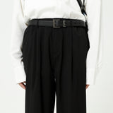 Men Suit Pants Casual Wide-Leg Suit Pants Loose