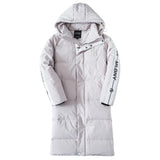 Yankees Female Winter Hooded Men and Women Thick Baggy Coat