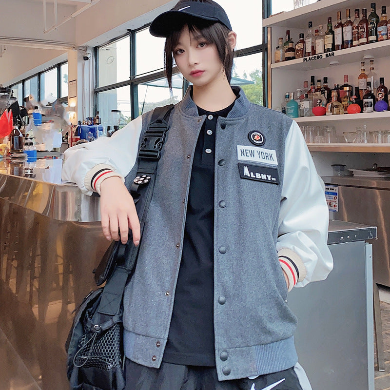 Yankee Letterman Jacket Outfit Senior Jackets Varsity Baseball College Coat Mlbny Spring Ball Men's and Women's Jacket Coat