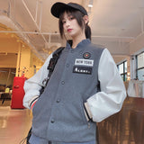 Yankees Letter Jacket Spring Ball Men's and Women's Baseball Uniform Jacket Coat