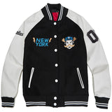Letterman Jacket Outfit Senior Jackets Varsity Baseball College Coat Outdoor Sports Baseball Uniform Breathable Long Sleeve Baseball Uniform