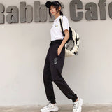 Yankees Spring and Autumn Unisex Wear Sports Casual Pants Loose