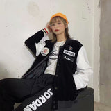 Yankees Letter Jacket Spring Unisex Wear Baseball Uniform Jacket Coat Loose