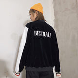Yankees Letter Jacket Spring Unisex Wear Baseball Uniform Jacket Coat Loose