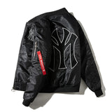 New York NYC Varsity Jacket Baseball Uniform MA-1 Flight Suit Short Jacket