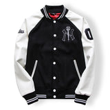 Yankees Letter Jacket Spring and Autumn Loose plus Size Casual Men's and Women's Coats