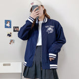 Yankees Letter Jacket Men's and Women's Spring and Autumn Casual Jacket Baseball Uniform