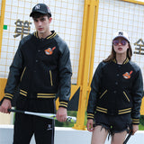 Yankee Letterman Jacket Outfit Senior Jackets Varsity Baseball College Coat Mlbny Baseball Uniform Spring and Autumn Loose plus Size Jacket