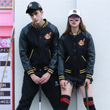 Yankees Letter Jacket Baseball Uniform Spring and Autumn Men and Women Couple Embroidered Loose Large Size Jacket