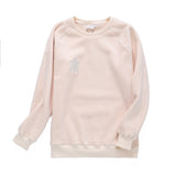 Yankees Sweatshirt Sweater for Women Men Spring Loose Student Crew Neck Solid Color Base