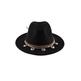 Walter White Fedora Top Hat Autumn and Winter British Retro Felt Cap Woolen Hat
