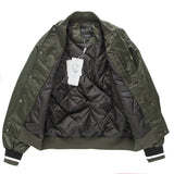 Yankees Letter Jacket Spring Jacket Army Green Quilted Baseball