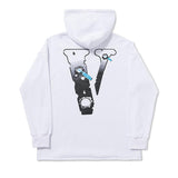 Vlone Hoodie X Popsmoke Joint Name Hawk Em Hooded Sweater Hoodie Coat