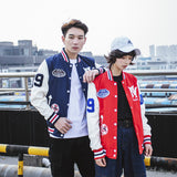 Yankees Letter Jacket Cotton-Padded Jacket Spring and Autumn Men's and Women's Baseball Uniform plus Size Flight Jacket
