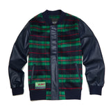 Letterman Jacket Outfit Senior Jackets Varsity Baseball College Coat Mlbny Plaid Baseball Uniform Men's and Women's Jacket Spring and Autumn