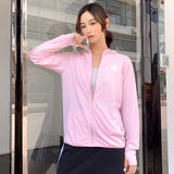Yankees Women's Short Outdoor Breathable Cycling Jacket Sun-Protective Clothing Women's UV Protection