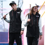 Yankees Baseball Uniform Loose Hooded Embroidered Jacket