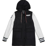 Yankees Baseball Uniform Loose Hooded Embroidered Jacket