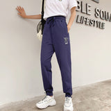 Yankees Spring and Autumn Unisex Wear Sports Casual Pants Loose