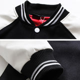 Yankees Letter Jacket Spring and Autumn Loose plus Size Casual Men's and Women's Coats