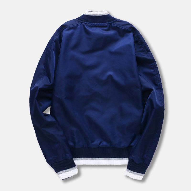 Yankee Letterman Jacket Outfit Senior Jackets Varsity Baseball College Coat Mlbny Loose Leisure Sports Baseball Uniform
