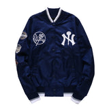 Yankees Letter Jacket Loose Leisure Sports Baseball Uniform Men's and Women's Jacket