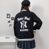 Yankee Letterman Jacket Outfit Senior Jackets Varsity Baseball College Coat Mlbny Jacket Men's and Women's Spring and Autumn Casual Jacket